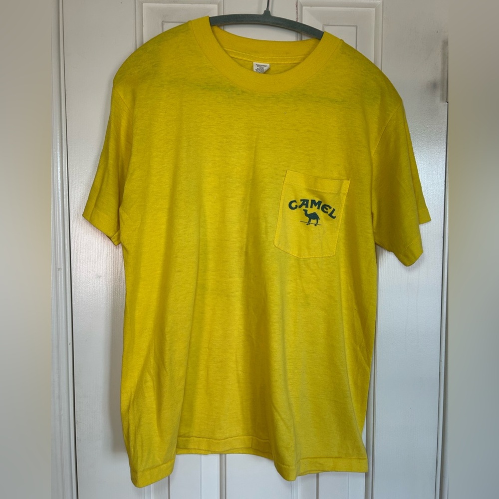 Yellow Men's Vintage Camel T-Shirt